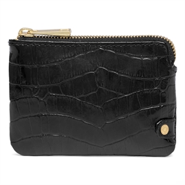 Depeche - Croco glam Wallet 15764 - Black